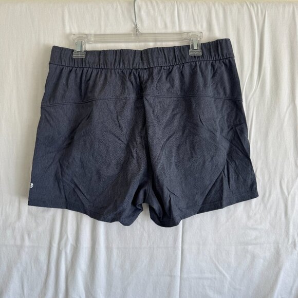 Willit Blue/Gray Athletic Shorts | Stretch Nylon-Spandex | Size XL - Picture 2 of 3